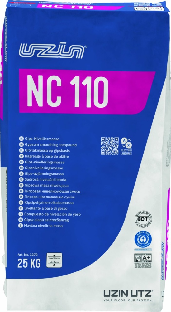 Uzin NC 110 Gips-Ausgleichsmasse mit Level Plus Effect | 25k