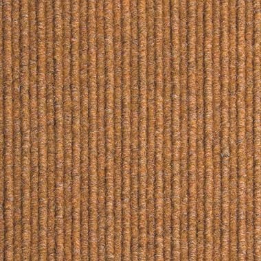 teppichWERK Trend - Aprikose 24851 | Rips-Optik | Nadelvlies