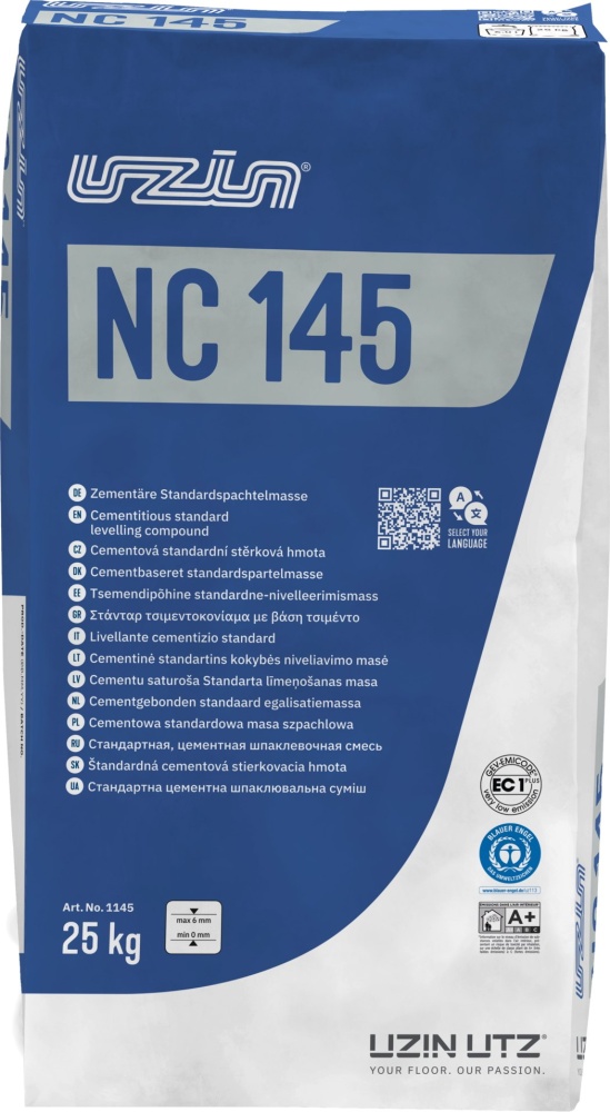 Uzin NC 145 Zement-Spachtelmasse | 25kg Sack