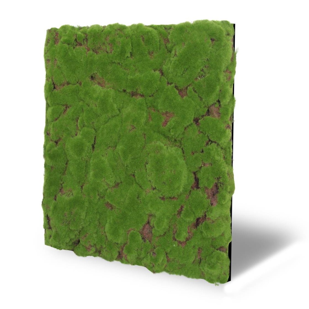 Skando Wall - Moos waldgrün rustikal | Designmoos-Wandp