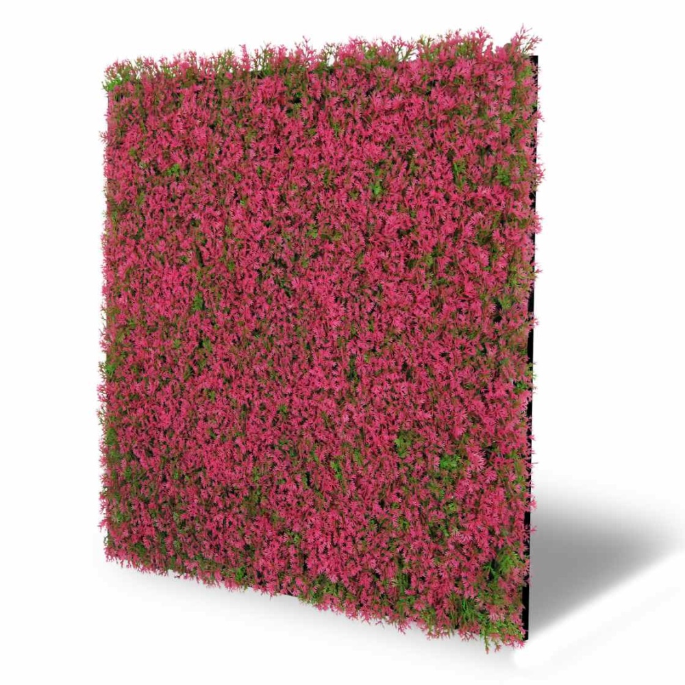 Skando Wall - Flora pink | Kunstpflanzen-Wandpaneel