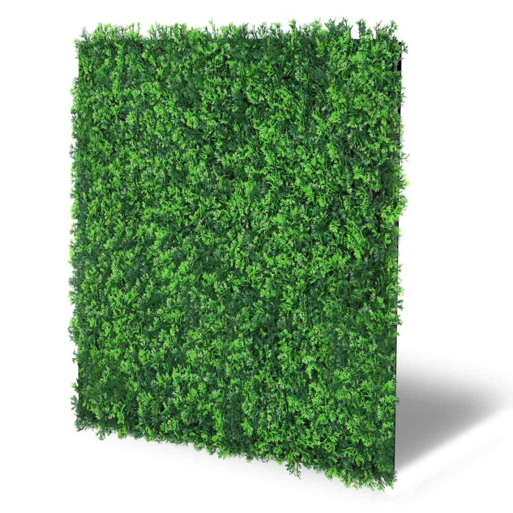 Skando Wall - Flora grasgrün dunkel | Kunstpflanzen-Wan