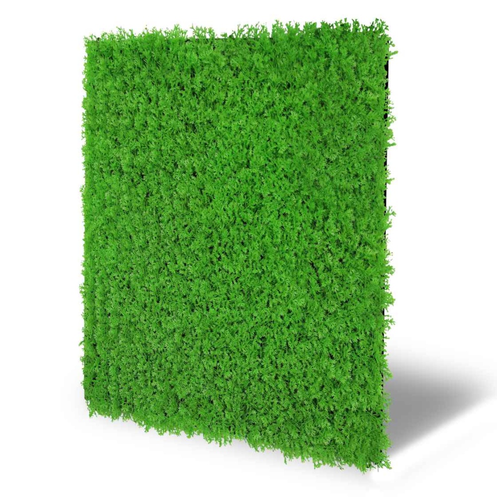 Skando Wall - Flora grasgrün hell | Kunstpflanzen-Wandp
