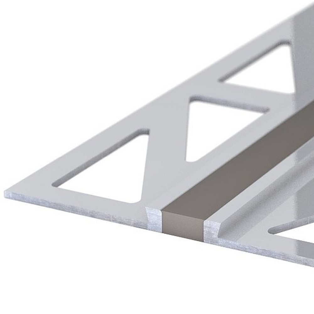 Aluminium-Dehnfugenprofil | für 2,0mm starke, verklebte