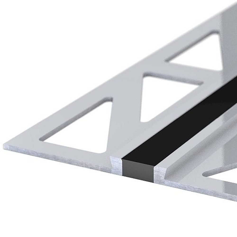 Aluminium-Dehnfugenprofil | für 2,0mm starke, verklebte