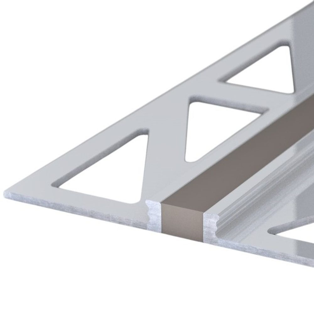 Aluminium-Dehnfugenprofil | für 3,0mm starke, verklebte