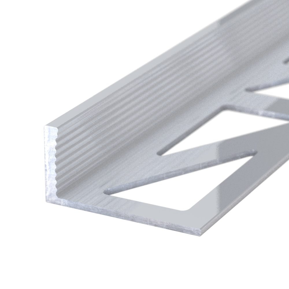 Abschlussprofil aus Aluminium | für 10mm starke, verkle