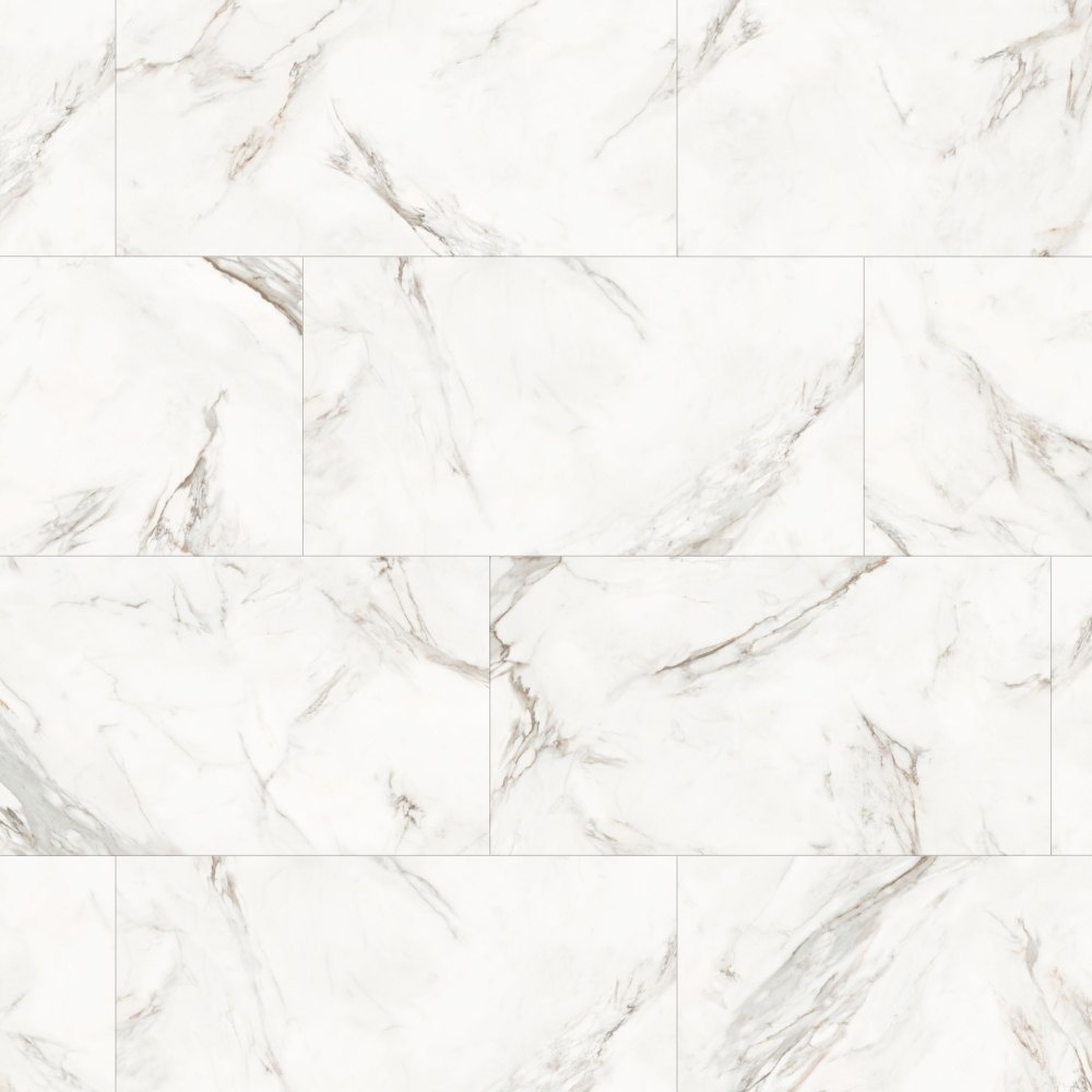 Gerflor Collection 55 Clic Acoustic - White Marble 1743 | Ri