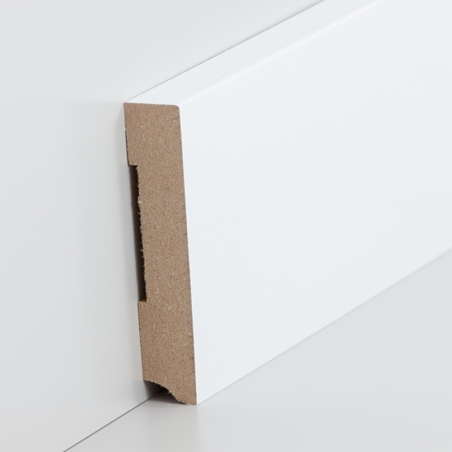 MDF Sockelleiste kubisch | 110mm hoch |  box